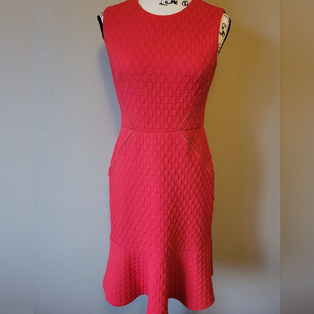 Maggie London Sleevless Red Dress, Size 6